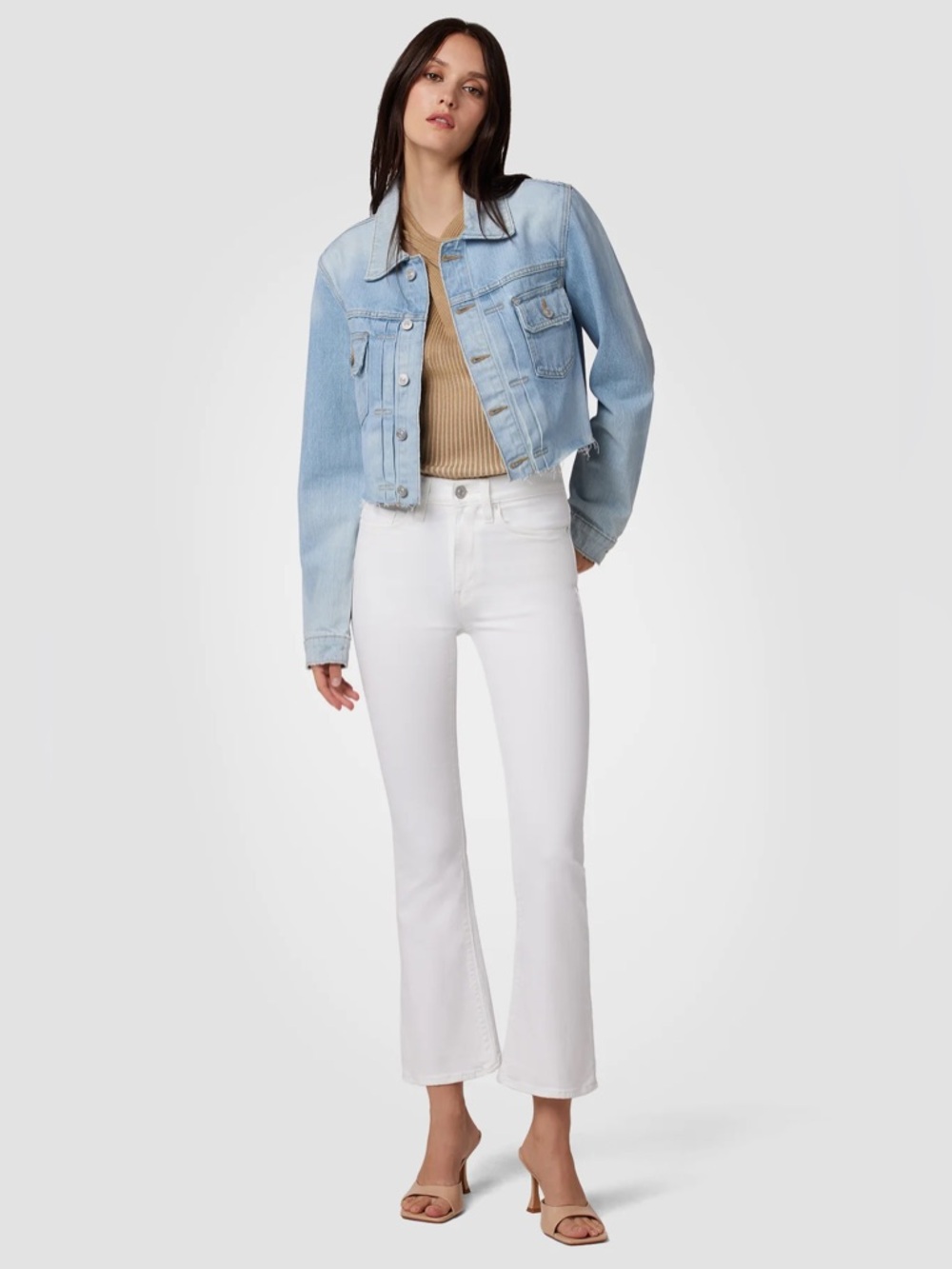 Hudson Barbara High-Rise Bootcut‎ Crop Jean